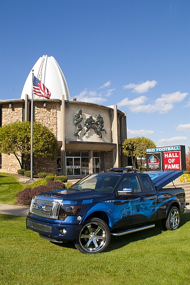 NFL hall of fame truck